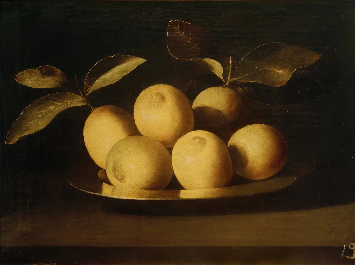 Limoni in un piatto - Madrid, Academia De San Fernando